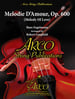 Melodie d'amour, Op. 600